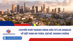 Chuyển phát nhanh hàng hóa từ Los Angeles về Việt Nam an toàn, giá rẻ, nhanh chóng