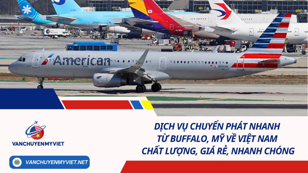 Dịch vụ chuyển phát nhanh từ Buffalo, Mỹ về Việt Nam chất lượng, giá rẻ, nhanh chóng