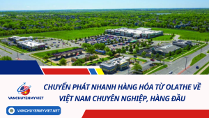 Chuyển phát nhanh hàng hóa từ Olathe về Việt Nam chuyên nghiệp, hàng đầu