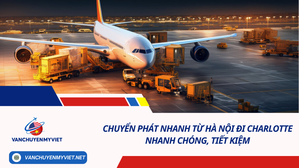 Chuyển phát nhanh từ Hà Nội đi Charlotte nhanh chóng, tiết kiệm