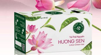 Gửi trà xanh Thái Nguyên hương sen đi Mỹ