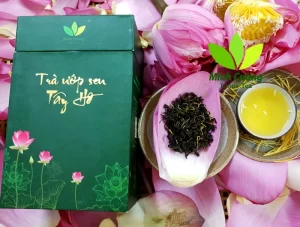 Gửi trà sen Tây Hồ đi Mỹ an toàn, uy tín