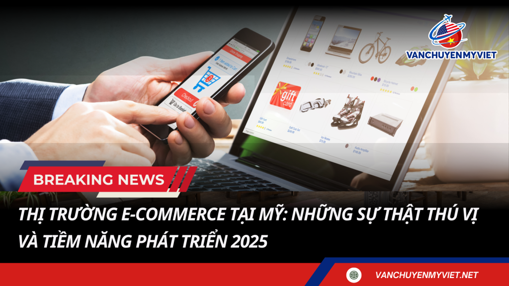 Thị Trường E-commerce Tại Mỹ: Những Sự Thật Thú Vị Và Tiềm Năng Phát Triển 2025