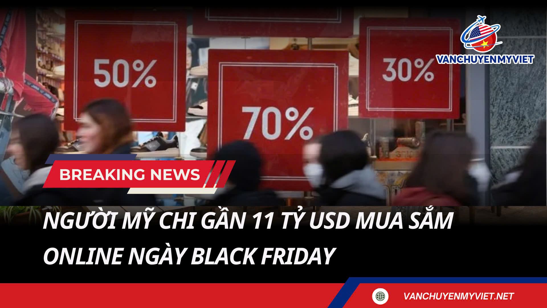 Người Mỹ Chi Gần 11 Tỷ USD Mua Sắm Online Ngày Black Friday