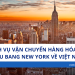 Dịch vụ vận chuyển hàng hóa từ tiểu bang New York về Việt Nam