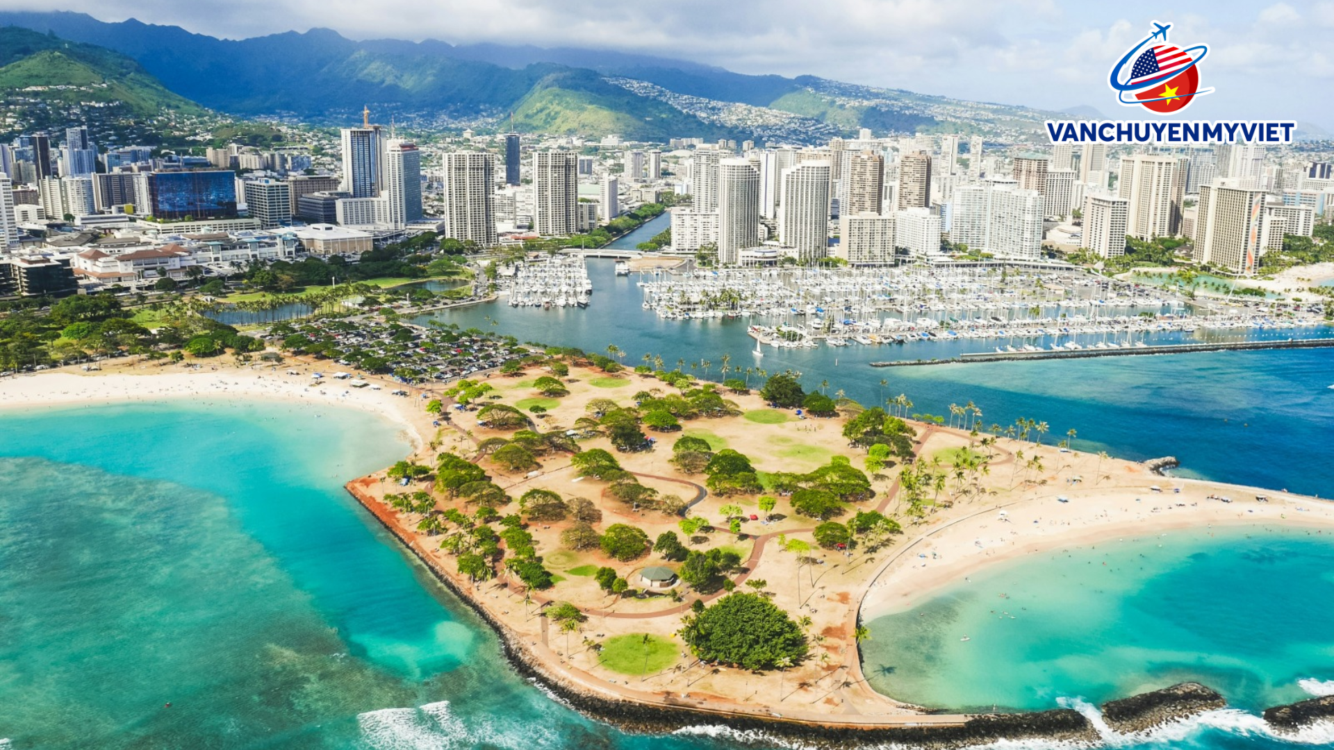 Dịch vụ vận chuyển hàng hóa từ tiểu bang Hawaii về Việt Nam