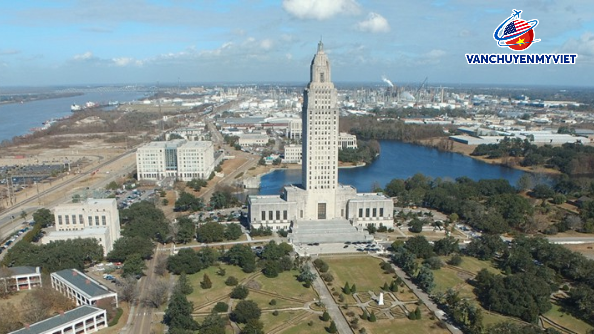 Dịch vụ vận chuyển hàng hóa từ tiểu bang Louisiana về Việt Nam