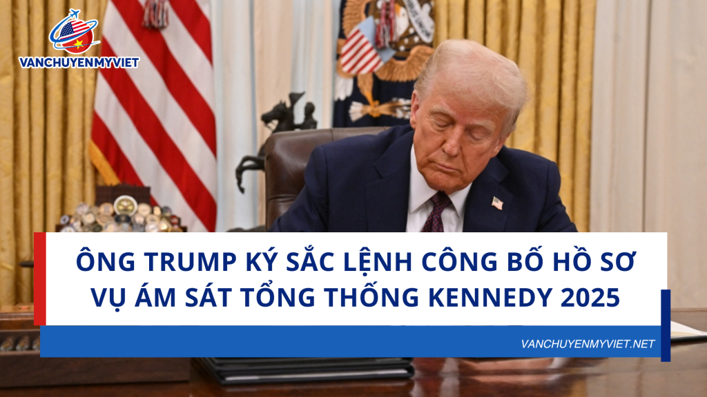 Ông Trump Ký Sắc Lệnh Công Bố Hồ Sơ Vụ Ám Sát Tổng Thống Kennedy 2025