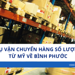 Dịch Vụ Vận Chuyển Hàng Số Lượng Lớn Từ Mỹ Về Bình Phước