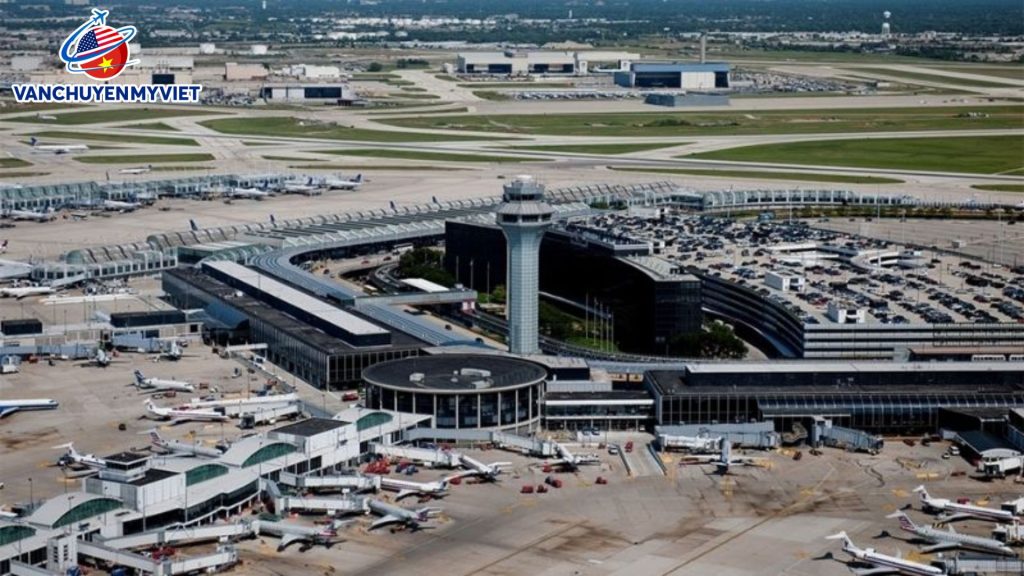 Booking Tải Hàng Không Từ Sân Bay Quốc Tế Chicago Về TP. HCM