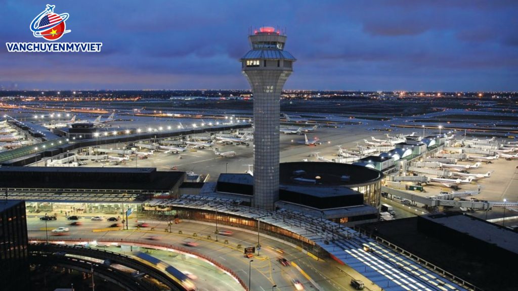 Booking Tải Hàng Không Từ Sân Bay Quốc Tế Chicago Về TP. HCM