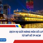 DỊCH VỤ GỬI HÀNG HÓA SỐ LƯỢNG LỚN TỪ MỸ VỀ TP HCM SỐ 1