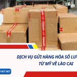 DỊCH VỤ GỬI HÀNG HÓA SỐ LƯỢNG LỚN TỪ MỸ VỀ LÀO CAI SỐ 1