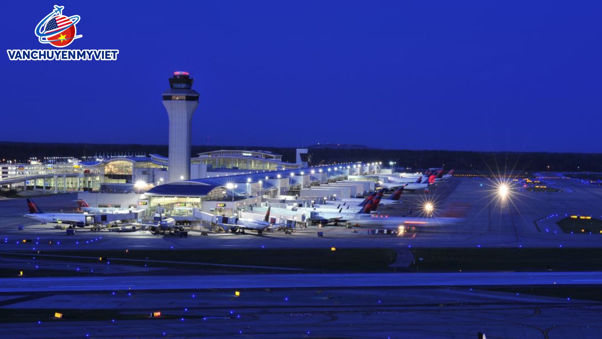 Dịch Vụ Booking Tải Hàng Không Từ Sân Bay Quốc Tế Detroit (DTW) Về Sân Bay Nội Bài, Hà Nội (HAN)