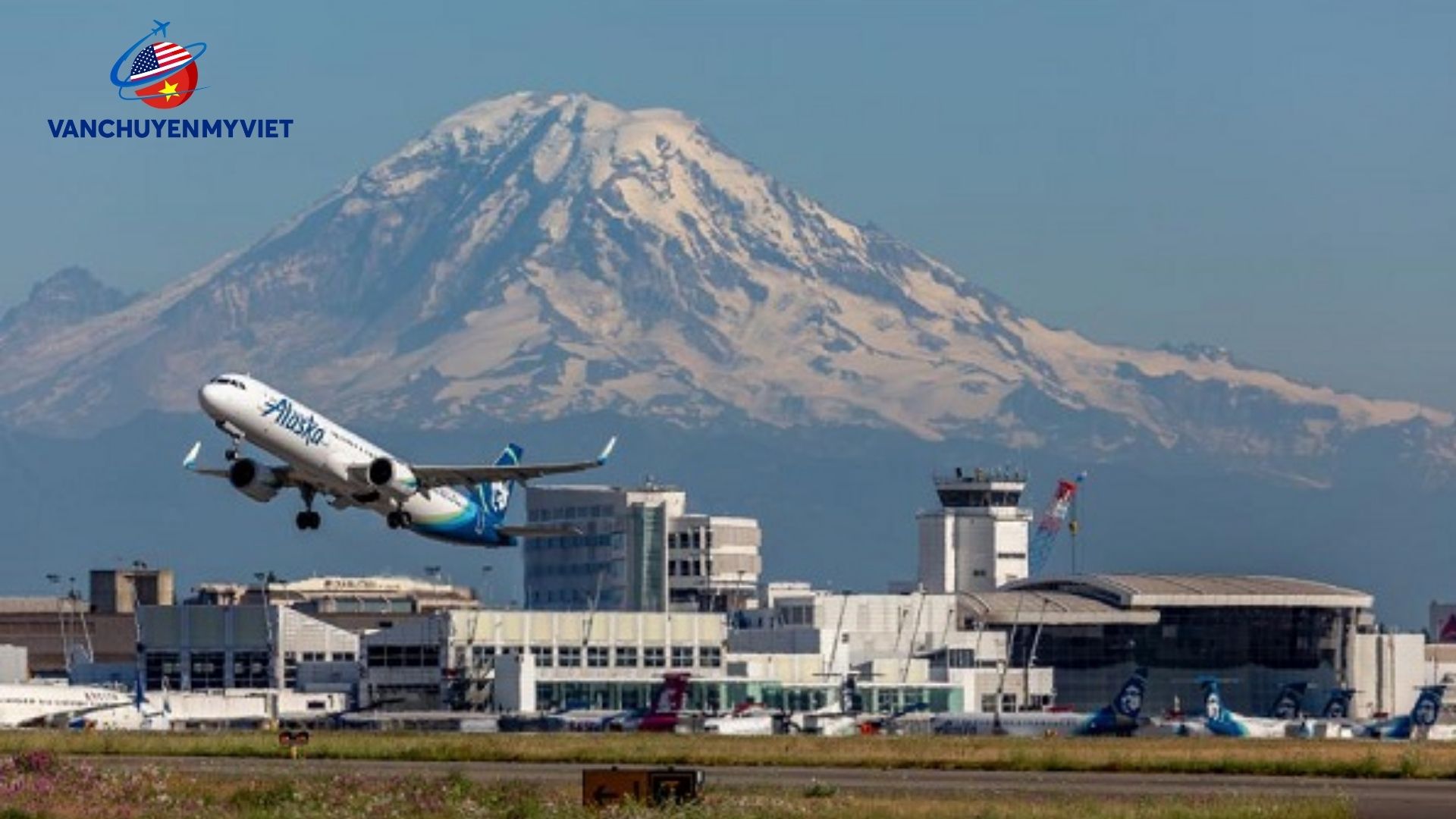 Dịch vụ booking tải hàng không từ sân bay quốc tế Seattle (SEA) về TP. HCM (SGN)
