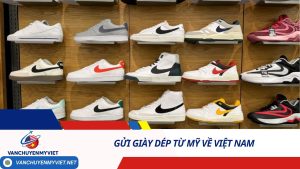 Gửi Giày Dép từ Mỹ về Việt Nam