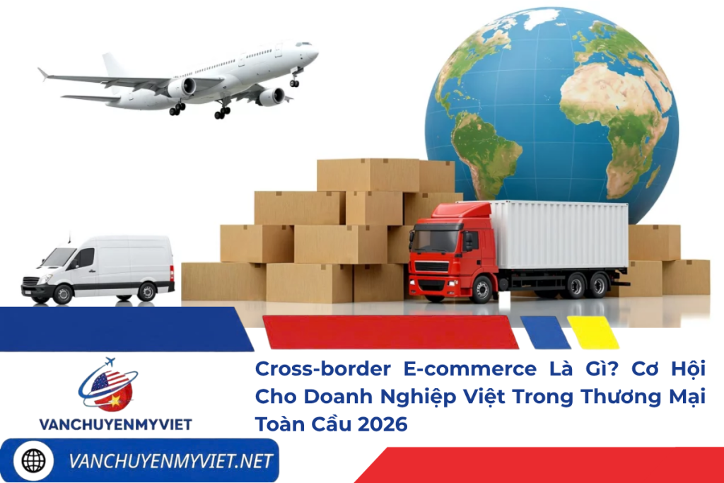 Cross-border E-commerce là gì? Khám phá cơ hội, lợi ích và thách thức của thương mại điện tử xuyên biên giới đối với doanh nghiệp Việt Nam trong thời đại số.
